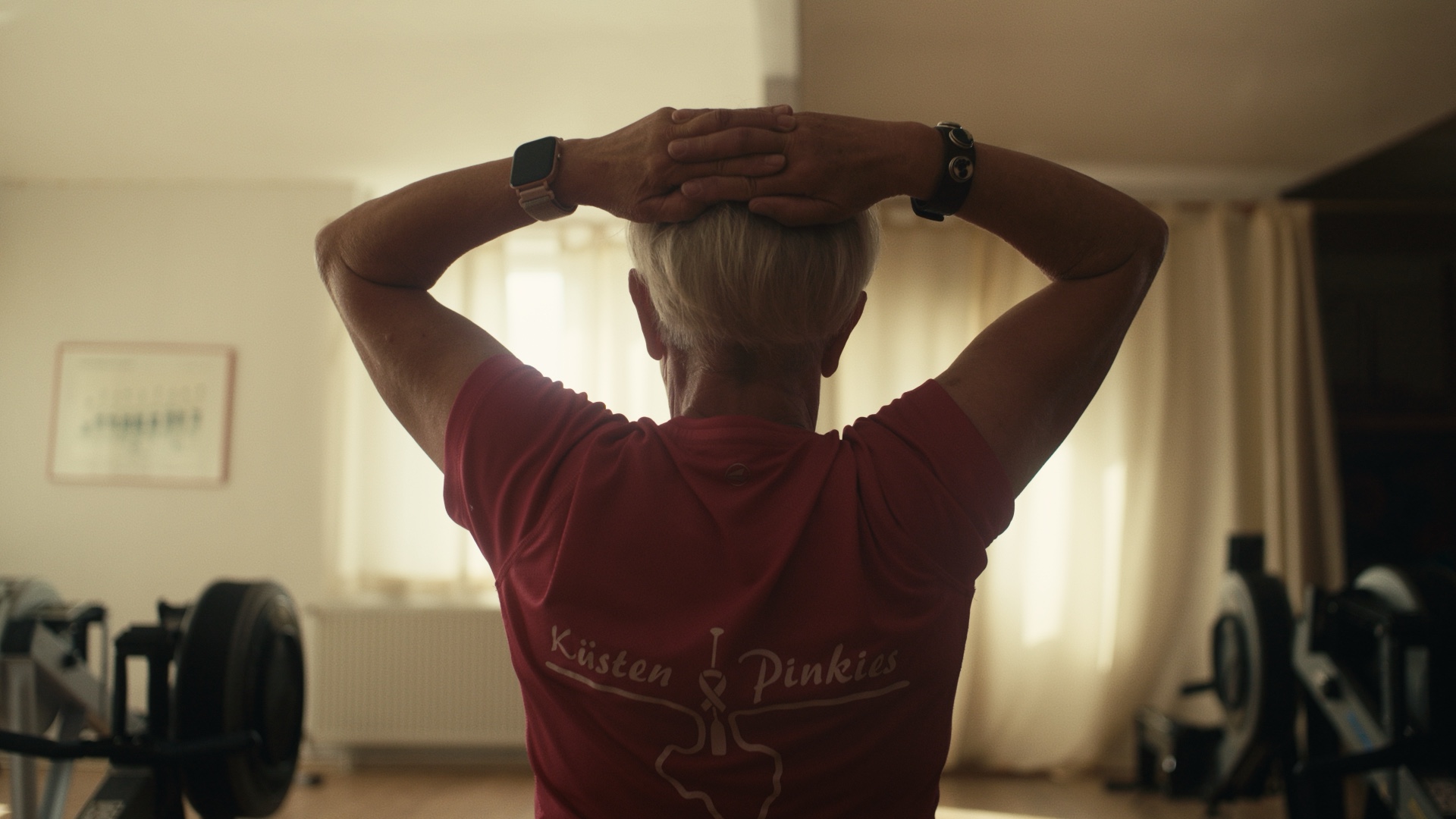 Konni trainiert